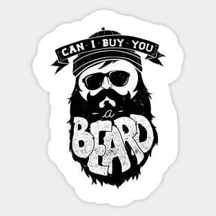 Beard Sticker